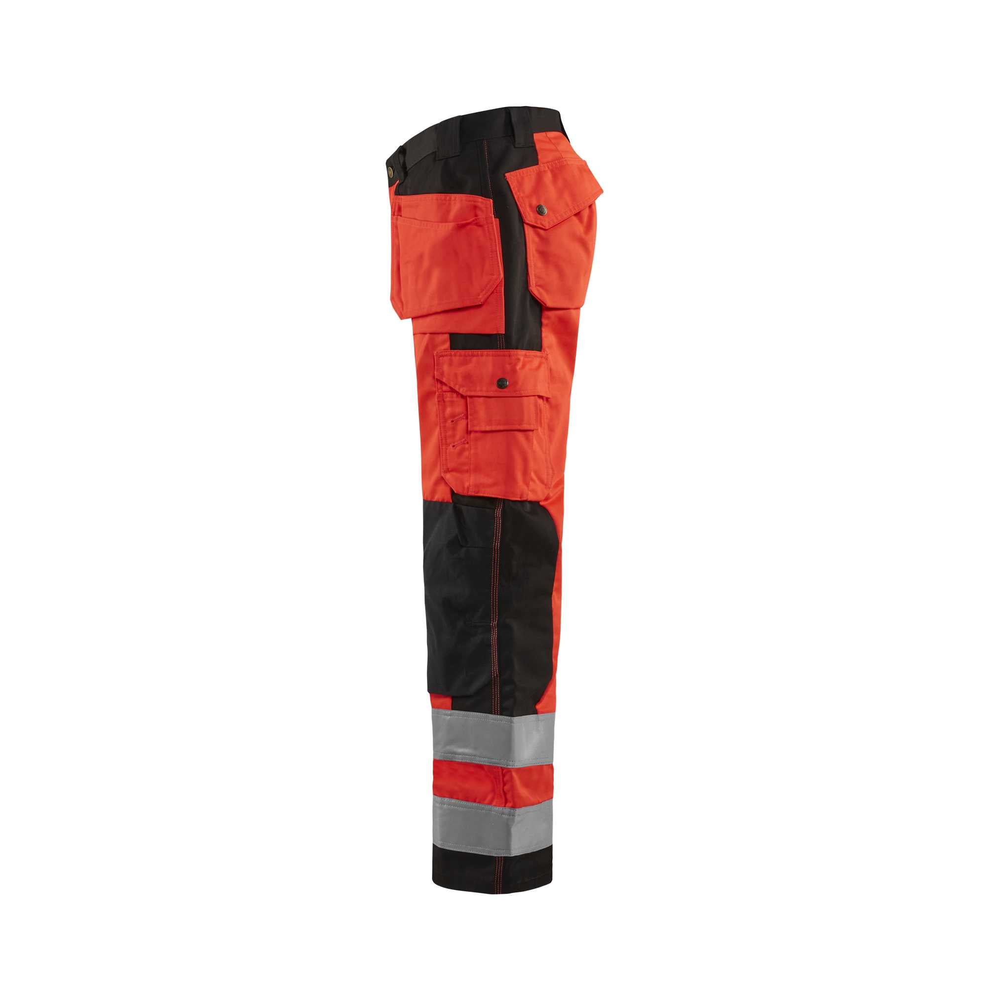 BLAKLADER 15331860 | Hi Vis trousers Hi Vis Reflective Work Trousers Men - Twill Fabric